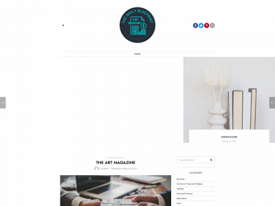 thedailyblueprint.com snapshot