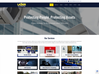 lasersecurity.co.uk snapshot