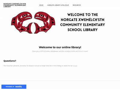 nxcslibrary.weebly.com snapshot