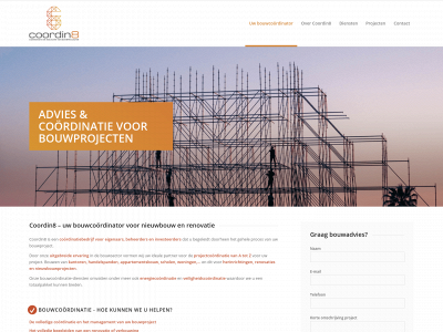 coordin8.be snapshot