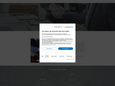 sprachedeinermacht.de snapshot