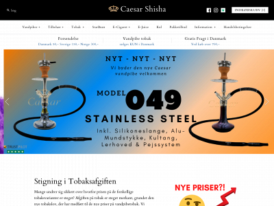 caesar-shisha.dk snapshot