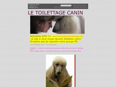 letoilettagecanin.be snapshot