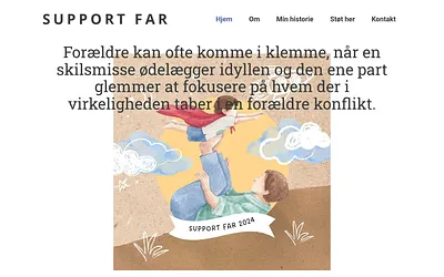 supportfar.dk snapshot