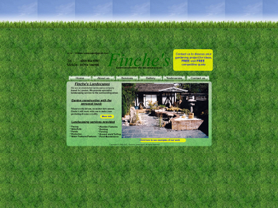 fincheslandscapes.com snapshot