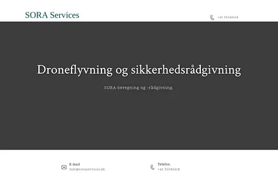 soraservices.dk snapshot