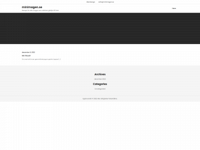 minimagen.se snapshot