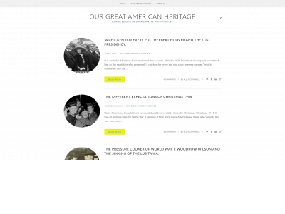 ourgreatamericanheritage.com snapshot