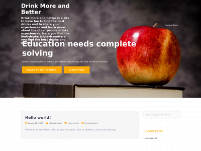 drink-more-and-better.com snapshot