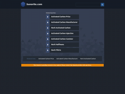 sunorite.com snapshot
