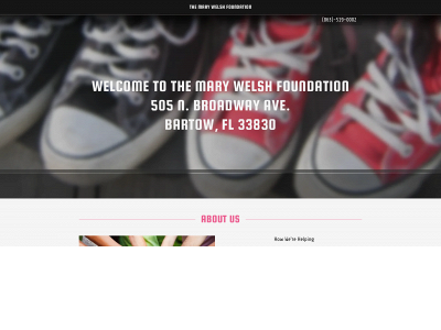 themarywelshfoundation.com snapshot