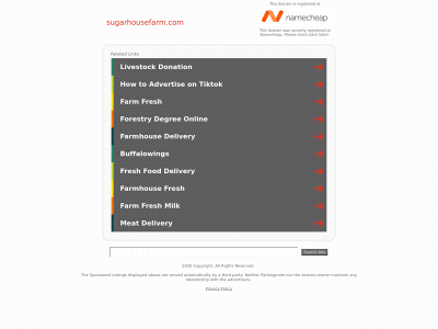 sugarhousefarm.com snapshot