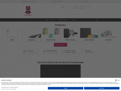 latiendadelmovil.com snapshot