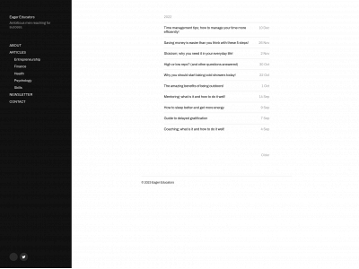 eagereducators.com snapshot