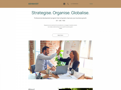 adham.org snapshot