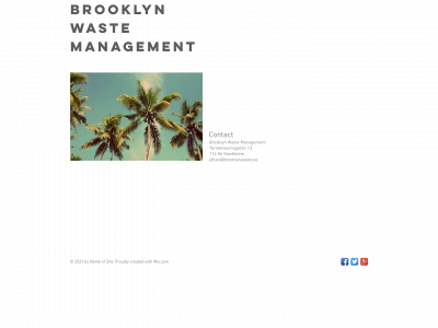 brooklynwaste.se snapshot