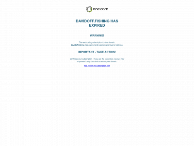 davidoff.fishing snapshot