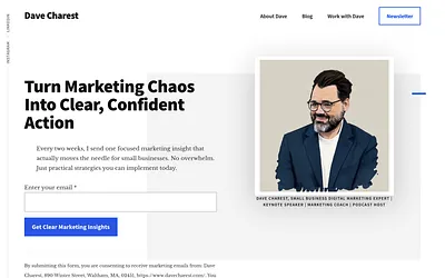 davecharest.com snapshot