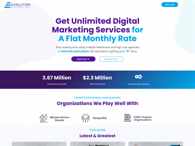 www.evolutiondma.com snapshot