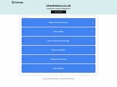 checkmenu.co.uk snapshot