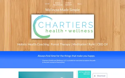 chartierswellness.com snapshot