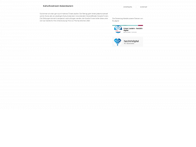 kulturlivestream.de snapshot