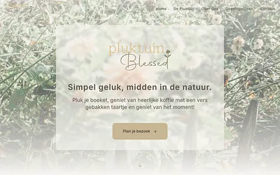 pluktuinblessed.nl snapshot