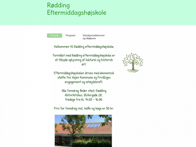 roeddingeftermiddagshoejskole.dk snapshot