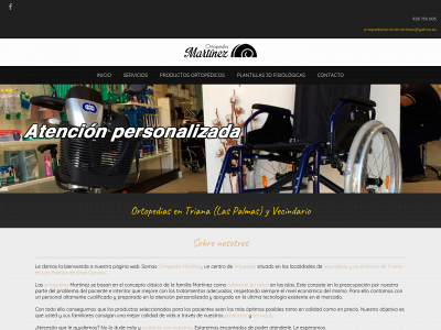 www.ortopediavecindario.es snapshot