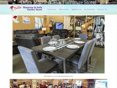 deltamattress.com snapshot