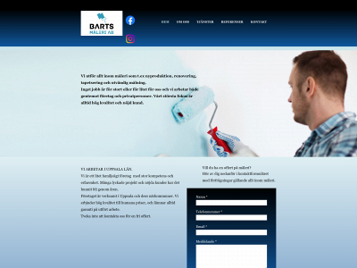 bartsmaleriab.se snapshot