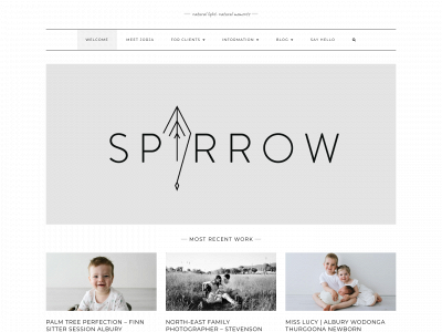 sparrowphotography.com.au snapshot