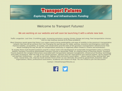 transportfutures.ca snapshot