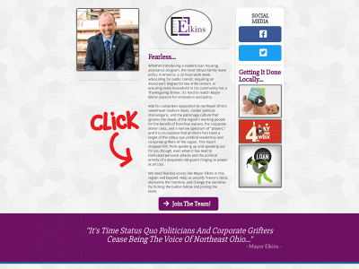 www.trevorelkins.org snapshot