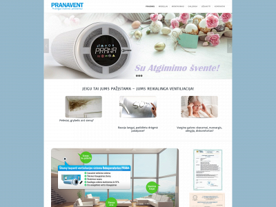pranavent.lt snapshot