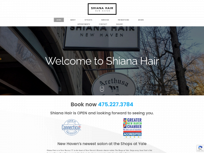 shianahair.com snapshot