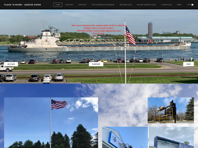 www.flagsnmore.com snapshot