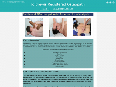 osteopath-in-rugby.co.uk snapshot
