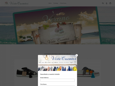 vistecuentos.es snapshot