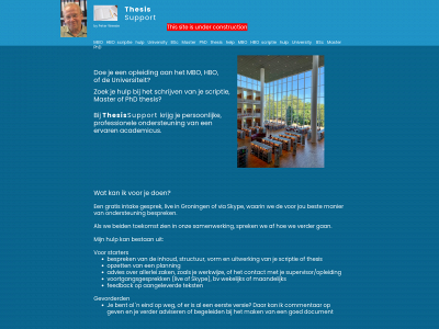 thesissupport.eu snapshot