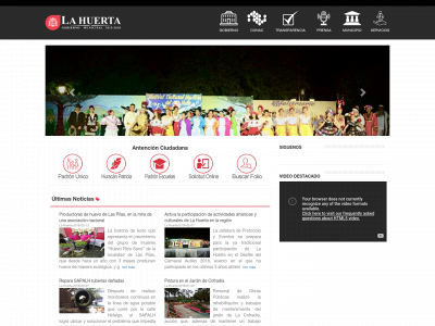 lahuerta.gob.mx snapshot