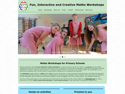 primaryschoolmaths.co.uk snapshot