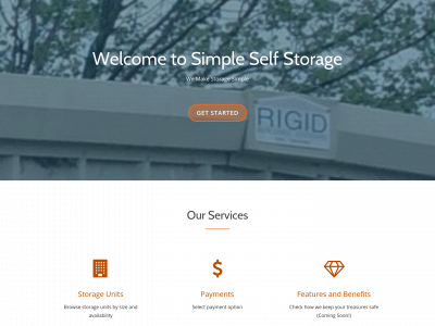 simpleselfstoragerentals.com snapshot