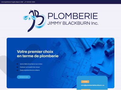 plomberieblackburn.ca snapshot