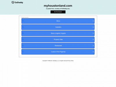 myhoustonland.com snapshot