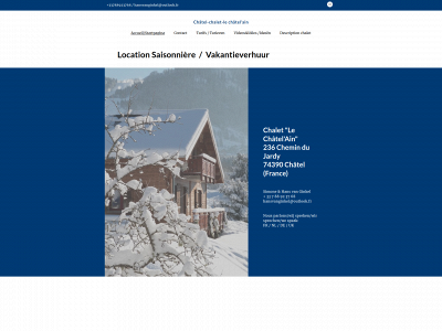 chatel-chalet-lechatelain.simplesite.com snapshot