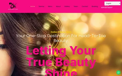 sudiasunisexsalon.com snapshot