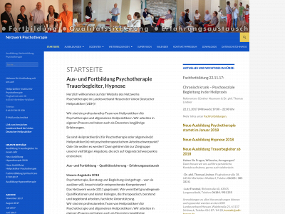 udh-psychotherapie.de snapshot