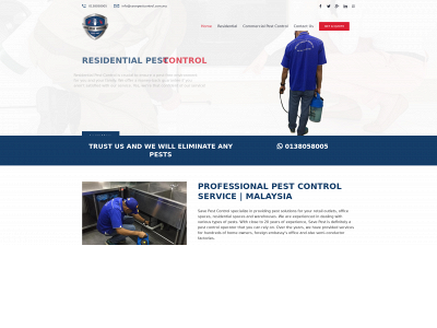 savepestcontrol.com.my snapshot