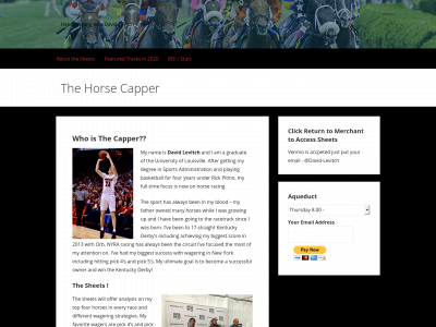 thehorsecapper.com snapshot